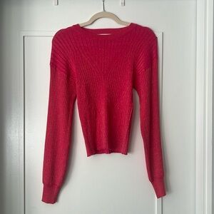 Pink More to Come Sweater (Revolve)